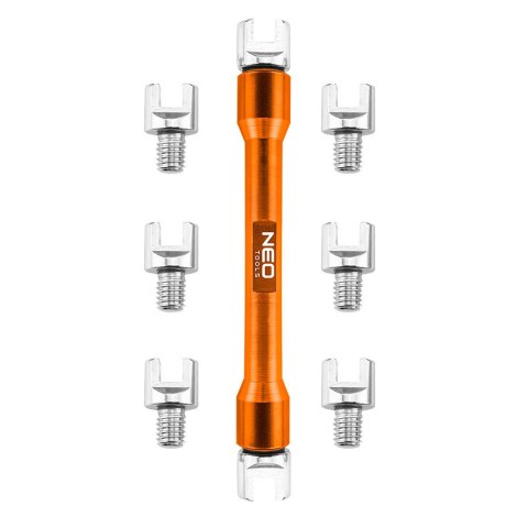 ZESTAW KLUCZY DO SZPRYCH MOTOCYKLOWYCH I ROWEROWYCH 9 SZTUK NEO TOOLS 10-508 ZESTAW KLUCZY DO SZPRYCH MOTOCYKLOWYCH I ROWEROWYCH 9 SZTUK NEO TOOLS 10-508