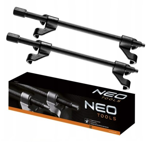 11-807 ŚCIĄGACZE DO SPRĘŻYN 300 MM, 2 SZT. NEO TOOLS 11-807 ŚCIĄGACZE DO SPRĘŻYN 300 MM, 2 SZT. NEO TOOLS