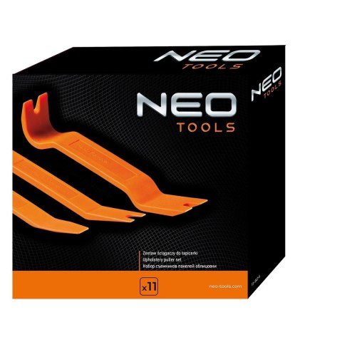 11-824 ZESTAW ŚCIĄGACZY DO TAPICERKI, 11 SZT. NEO TOOLS 11-824 ZESTAW ŚCIĄGACZY DO TAPICERKI, 11 SZT. NEO TOOLS