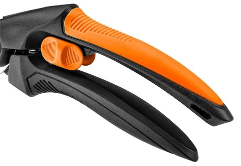 15-210 SEKATOR BY-PASS 210 MM, ZAKRES DO 20 MM, MATERIAŁ: PP, UCHWYT POKRYTY GUMĄ TPR NEO 15-210 SEKATOR BY-PASS 210 MM, ZAKRES DO 20 MM, MATERIAŁ: PP, UCHWYT POKRYTY GUMĄ TPR NEO