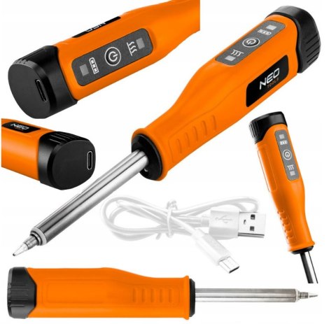 19-250 LUTOWNICA BEZPRZEWODOWA 4V, ZASILANIE USB NEO TOOLS 19-250 LUTOWNICA BEZPRZEWODOWA 4V, ZASILANIE USB NEO TOOLS