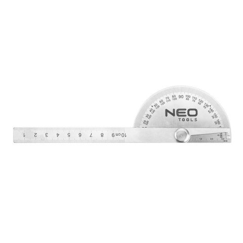 72-320 KĄTOMIERZ Z LINIJKĄ 100 MM, STAL NIERDZEWNA Neo Tools 72-320 KĄTOMIERZ Z LINIJKĄ 100 MM, STAL NIERDZEWNA Neo Tools