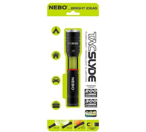 NE6746 LATARKA TACSLYDE 300 LUMENÓW 12X ZOOM NEBO