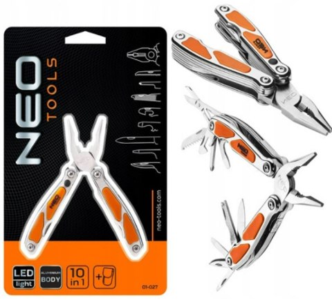 01-027 NARZĘDZIE WIELOFUNKCYJNE MINI, Z LED, ZESTAW 10 ELEMENTÓW NEO TOOLS 01-027 NARZĘDZIE WIELOFUNKCYJNE MINI, Z LED, ZESTAW 10 ELEMENTÓW NEO TOOLS