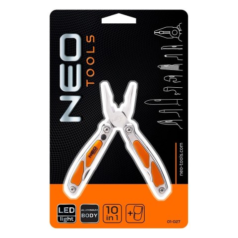 01-027 NARZĘDZIE WIELOFUNKCYJNE MINI, Z LED, ZESTAW 10 ELEMENTÓW NEO TOOLS 01-027 NARZĘDZIE WIELOFUNKCYJNE MINI, Z LED, ZESTAW 10 ELEMENTÓW NEO TOOLS