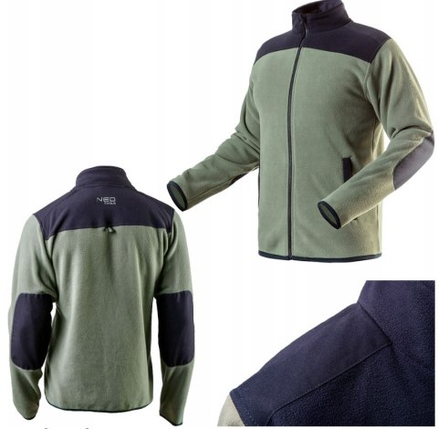 81-505-L BLUZA POLAROWA WZMACNIANA CAMO, ROZMIAR L NEO TOOLS