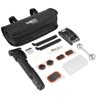NAPRAWCZY ZESTAW SERWISOWY WIELOFUNKCYJNY NARZĘDZIOWY ROWEROWY MULTITOOL NEO TOOLS 91-013