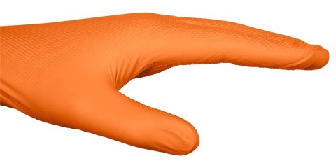 97-690-M RĘKAWICZKI NITRYLOWE, POMARAŃCZOWE, 50 SZTUK, ROZMIAR M NEO TOOLS