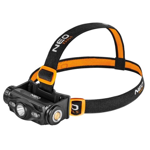 99-028 LATARKA CZOŁOWA AKUMULATOROWA USB 1000 LM CZERWONY/NIEBIESKI CREE LED + LED NEO TOOLS 99-028 LATARKA CZOŁOWA AKUMULATOROWA USB 1000 LM CZERWONY/NIEBIESKI CREE LED + LED NEO TOOLS