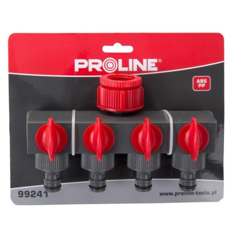 99241 ROZDZIELACZ 4-DROŻNY PROLINE 99241 ROZDZIELACZ 4-DROŻNY PROLINE