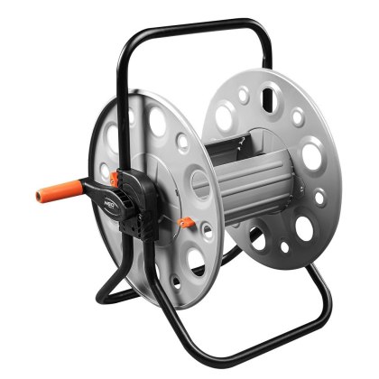 STOJAK NA WĄŻ OGRODOWY METALOWY ZWIJACZ ORGANIZER DO 100 M WĘŻA 1/2" NEO TOOLS 15-790
