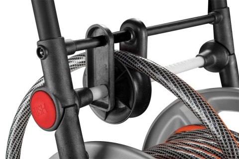 WÓZEK ORGANIZER NA WĄŻ OGRODOWY METALOWY Z PROWADNICĄ WĘŻA DO 60 M WĘŻA 1/2" NEO TOOLS WÓZEK ORGANIZER NA WĄŻ OGRODOWY METALOWY Z PROWADNICĄ WĘŻA DO 60 M WĘŻA 1/2" NEO TOOLS