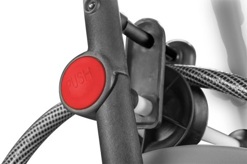 WÓZEK ORGANIZER NA WĄŻ OGRODOWY METALOWY Z PROWADNICĄ WĘŻA DO 60 M WĘŻA 1/2" NEO TOOLS WÓZEK ORGANIZER NA WĄŻ OGRODOWY METALOWY Z PROWADNICĄ WĘŻA DO 60 M WĘŻA 1/2" NEO TOOLS