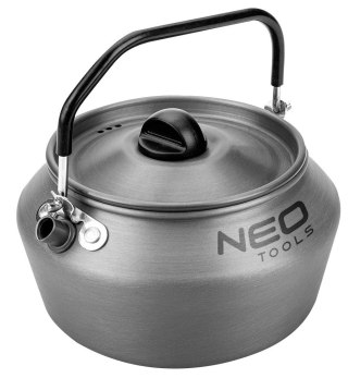 NACZYNIA TURYSTYCZNE ZESTAW KEMPING GARNEK PATELNIA CZAJNIK NACZYNIA KEMPINGOWE 3w1 NEO TOOLS 63-145