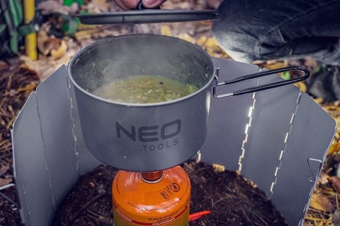NACZYNIA TURYSTYCZNE ZESTAW KEMPING GARNEK PATELNIA CZAJNIK NACZYNIA KEMPINGOWE 3w1 NEO TOOLS 63-145 NACZYNIA TURYSTYCZNE ZESTAW KEMPING GARNEK PATELNIA CZAJNIK NACZYNIA KEMPINGOWE 3w1 NEO TOOLS 63-145