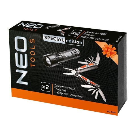 SET 2 ELEMENTY (99-101 LATARKA, 01-028 MULTITOOL) 63-029 NEO TOOLS