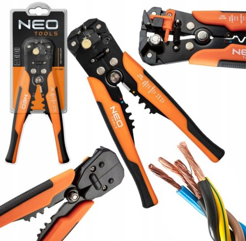 01-540 AUTOMATYCZNY ŚCIĄGACZ IZOLACJI 200 MM, CZOŁOWY NEO TOOLS 01-540 AUTOMATYCZNY ŚCIĄGACZ IZOLACJI 200 MM, CZOŁOWY NEO TOOLS