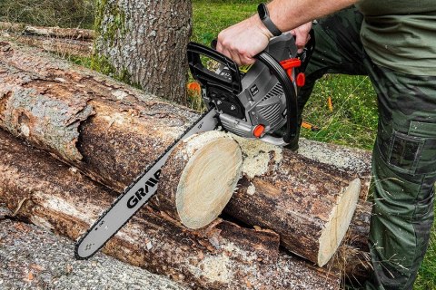 58G952 PILARKA ŁAŃCUCHOWA SPALINOWA 2KW (2.7KM), PROWADNICA 18" (458 MM) GRAPHITE 58G952 PILARKA ŁAŃCUCHOWA SPALINOWA 2KW (2.7KM), PROWADNICA 18" (458 MM) GRAPHITE