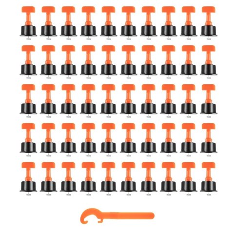 61-105 SYSTEM POZIOMOWANIA, ZESTAW 50 SZTUK NEO TOOLS 61-105 SYSTEM POZIOMOWANIA, ZESTAW 50 SZTUK NEO TOOLS