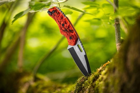63-109 NÓŻ TAKTYCZNY FULL- TANG 20 CM + KRZESIWO NEO TOOLS