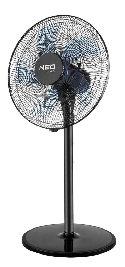 90-001 WENTYLATOR PODŁOGOWY 50W, ŚR. 40 CM, 3 PRĘDKOŚCI, OSCYLACJA NEO TOOLS 90-001 WENTYLATOR PODŁOGOWY 50W, ŚR. 40 CM, 3 PRĘDKOŚCI, OSCYLACJA NEO TOOLS