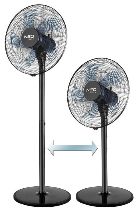 90-001 WENTYLATOR PODŁOGOWY 50W, ŚR. 40 CM, 3 PRĘDKOŚCI, OSCYLACJA NEO TOOLS 90-001 WENTYLATOR PODŁOGOWY 50W, ŚR. 40 CM, 3 PRĘDKOŚCI, OSCYLACJA NEO TOOLS