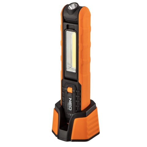 99-065 LAMPA WARSZTATOWA AKUMULATOROWA 500 LM COB + BAZA + ŁADOWARKA NEO TOOLS 99-065 LAMPA WARSZTATOWA AKUMULATOROWA 500 LM COB + BAZA + ŁADOWARKA NEO TOOLS