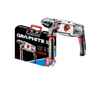 MŁOTOWIERTARKA GRAPHITE 58G528 SDS+ 900W, WALIZKA