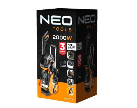NEO 04-705 MYJKA CIŚNIENIOWA 2000W, CIŚNIENIE 100 ( MAKS 150 BAR)