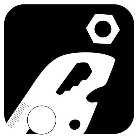 Nóż z ostrzem łamanym wielofunkcyjny, 6 w 1 63-713