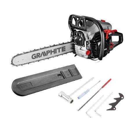 Pilarka łańcuchowa spalinowa 2kW (2.7KM), prowadnica 18" Graphite 58G954 Pilarka łańcuchowa spalinowa 2kW (2.7KM), prowadnica 18" Graphite 58G954