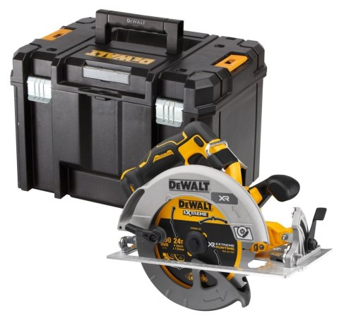 Pilarka Tarczowa 190mm 18V XR Wersja Solo + Walizka TSTAK Do Cięcia Drewna i Metalu DEWALT DCS573NT