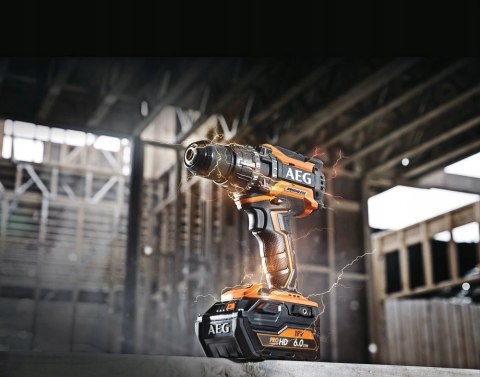 Wiertarko-Wkrętarka Udarowa 18V Bezszczotkowa Akumulatorowa Mocna Narzędzia Budowlane AEG BSB18BL-0