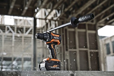 Wiertarko-Wkrętarka Udarowa 18V Bezszczotkowa Akumulatorowa Mocna Narzędzia Budowlane AEG BSB18BL-0