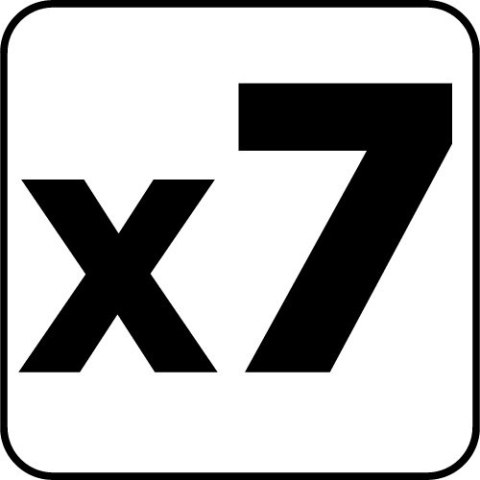 Zestaw wierteł do drewna, przedłużanych: 4, 5, 6, 7, 8, 10, 12 mm x 300 mm, 7 sztuk 54T573